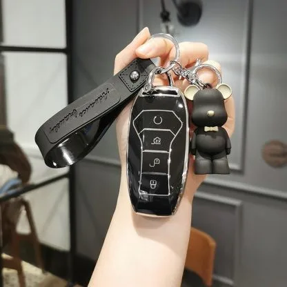 BYD Car Interior Key Ring Set Dolphin Fit for BYD CAR 2023 All Model - Image 5