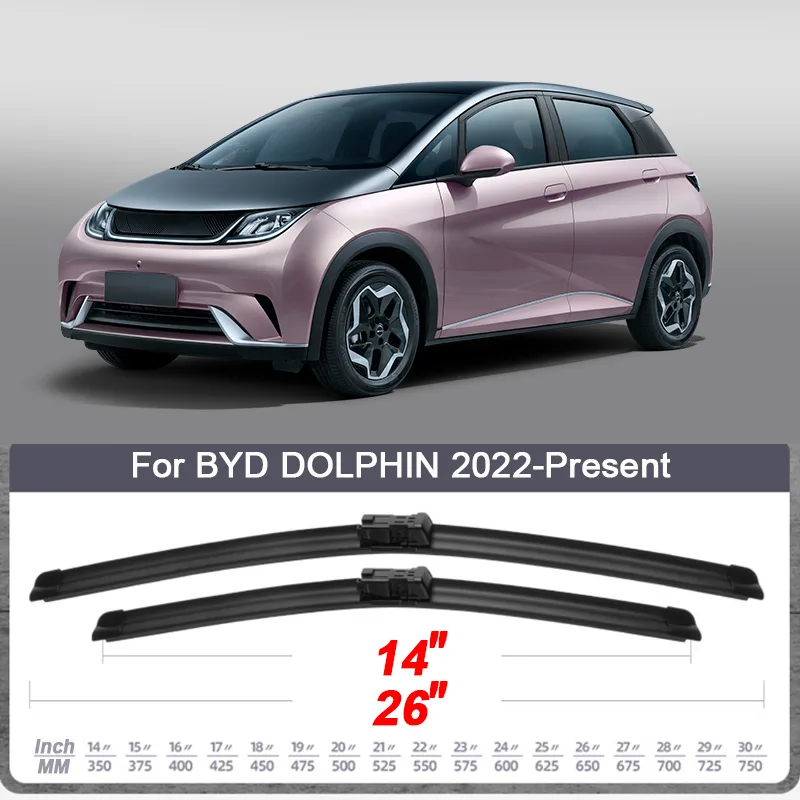 BYD SEAL Dolphin HAN EV TANG EV ATTO3 Car Windshield Wiper Blades - Image 8