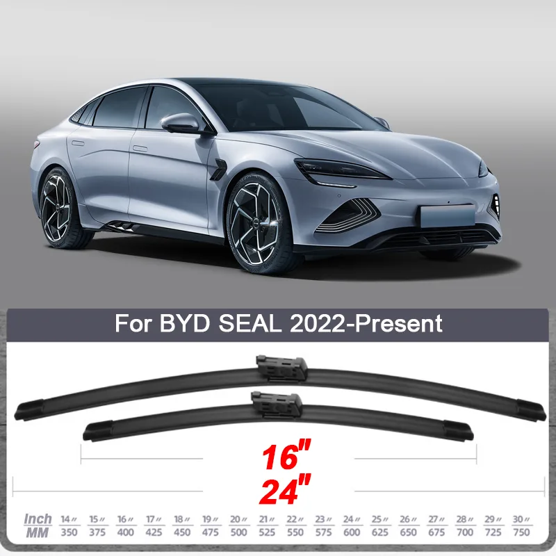 BYD SEAL Dolphin HAN EV TANG EV ATTO3 Car Windshield Wiper Blades - Image 9