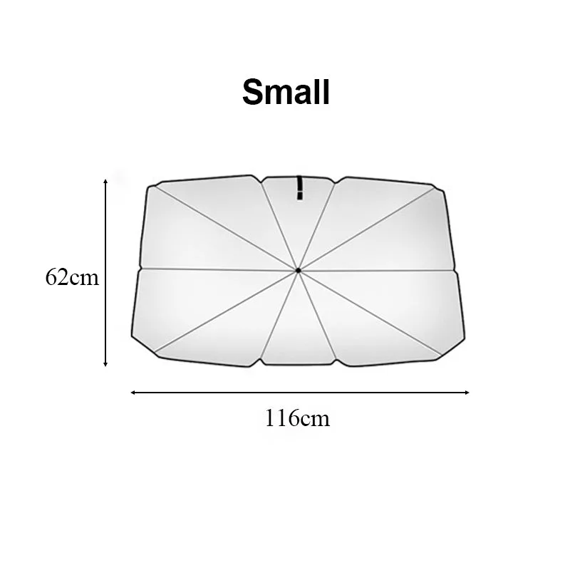 Car Windshield Sunshade Umbrella Foldable Car Sun Visor for BYD Car All Model - Image 11