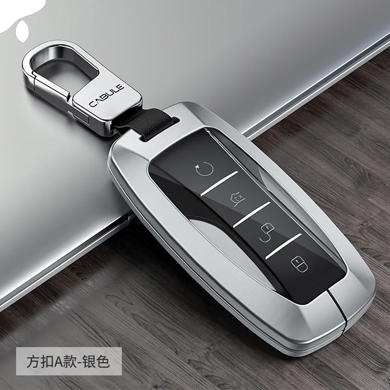 BYD Car Interior Aluminum Alloy Car Key Case for 2021 HAN TANG SONG YUAN ATTO - Image 8