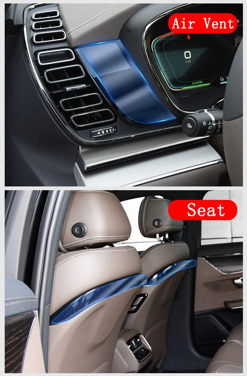 Car Tempered Glass Film For Byd Han Center Control Touchscreen Navigation Screen Protector Accessories Decoration - Image 7