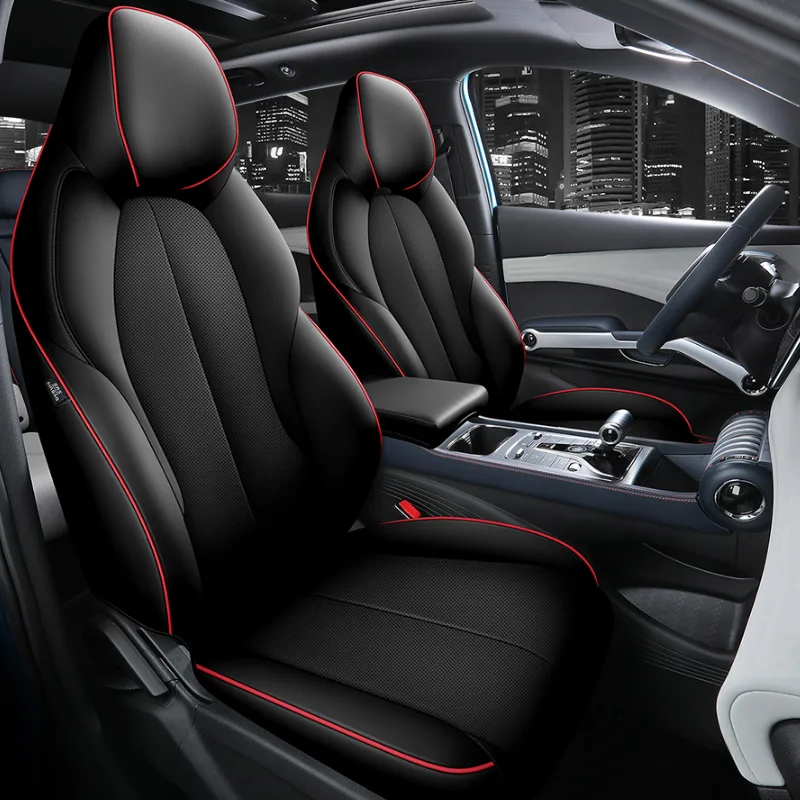 BYD Atto 3 2022 2023 Seat Cover Full Set Four Seasons Universal Fitable, Airbag Compatible - Image 7