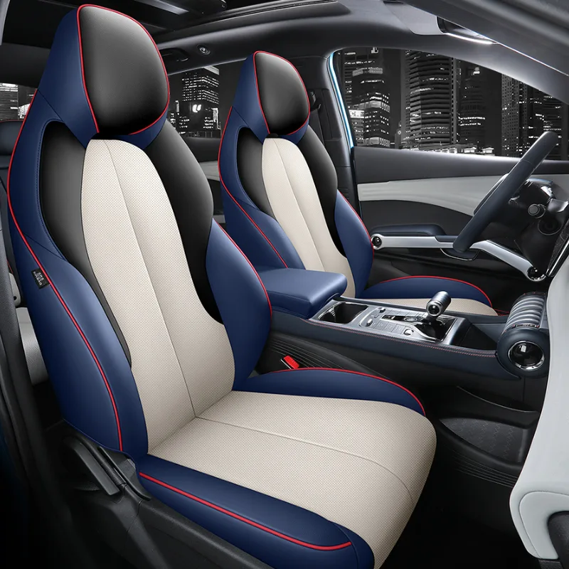 BYD Atto 3 2022 2023 Seat Cover Full Set Four Seasons Universal Fitable, Airbag Compatible - Image 2