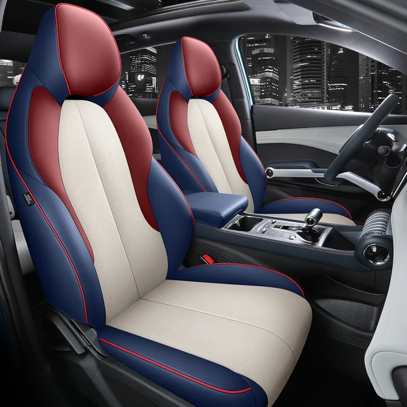 BYD Atto 3 2022 2023 Seat Cover Full Set Four Seasons Universal Fitable, Airbag Compatible - Image 6