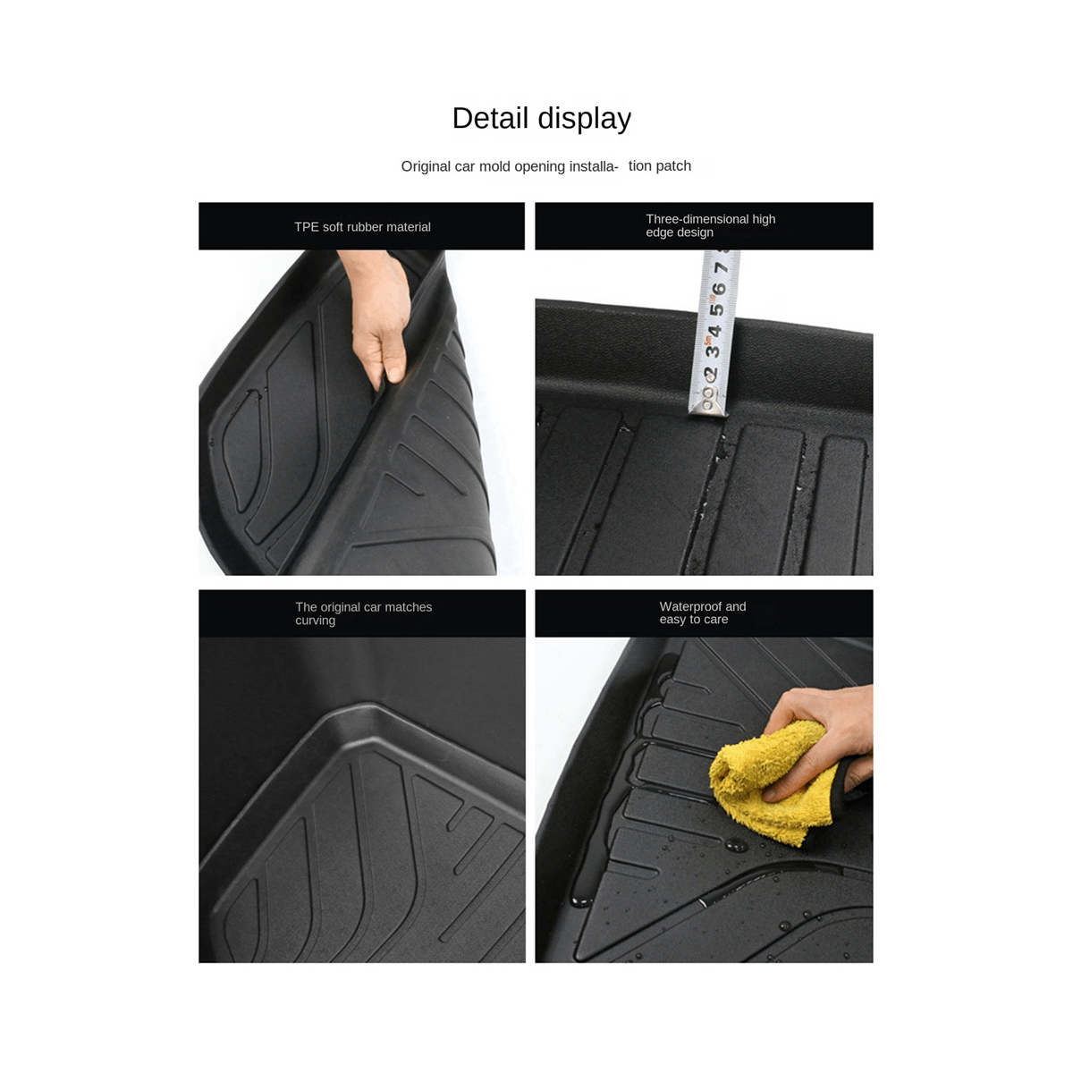 Front Storage Compartment Mat for Byd Seal 2022 - Image 6