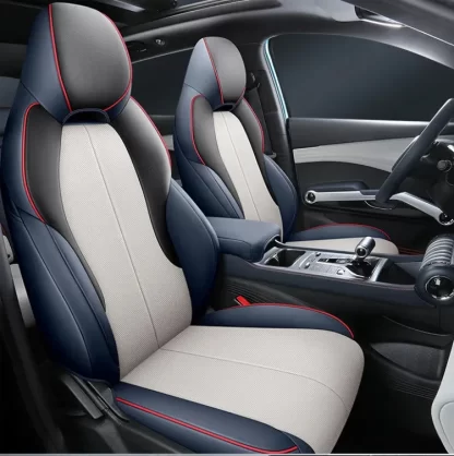 BYD Atto 3 2022 2023 Seat Cover Full Set Four Seasons Universal Fitable, Airbag Compatible