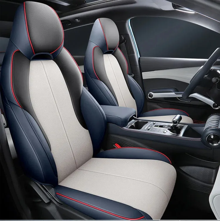 BYD Atto 3 2022 2023 Seat Cover Full Set Four Seasons Universal Fitable, Airbag Compatible