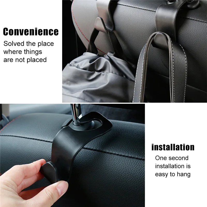 Universal BYD Car Seat Back Hook Car Accessories Interior Portable Hanger Holder Storage for Car Bag Purse - Image 10