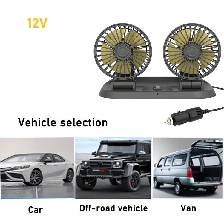 Automobile Vehicle Fan for Car Truck Van SUV RV Boat - Image 6