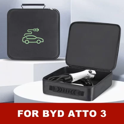 Byd Atto 3 2022 2023 EV Charging Cable Case Charger Device Storage Bag Box