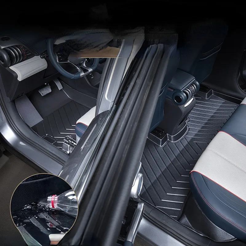 BYD Car Mats Non-Slip Floor Liners for Atto 3 Waterproof All-Weather Durable TPE Floor Liners - Image 3