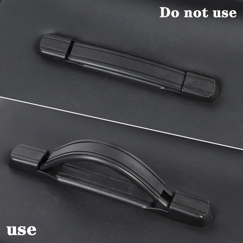 Car Trunk Foldable Storage Box Trip Leather Organizer Bag for BYD Atto 3 - Image 5