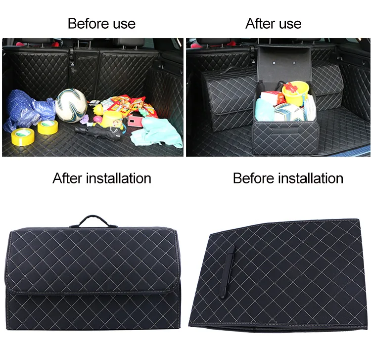 Car Trunk Organizer Box Large Capacity Storage Bag Universal Fit for BYD - Image 10