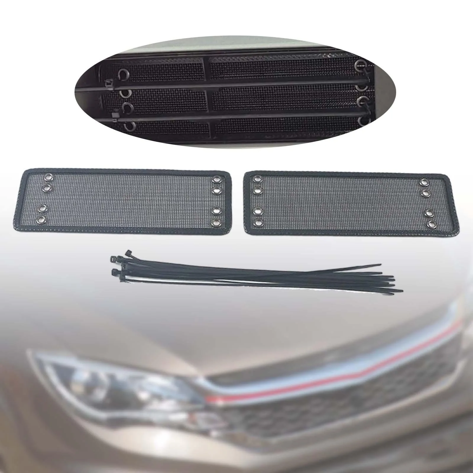 BYD ATTO 3 Grille Mesh 2pcs High Performance Air Inlet Vent Grille Cover Replacement - Image 5