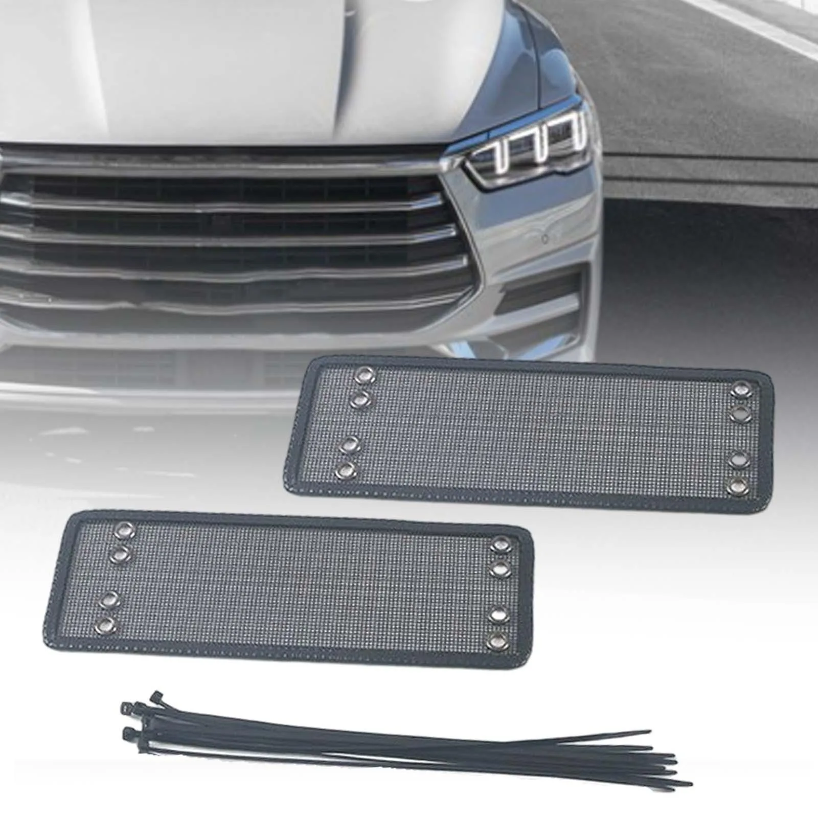 BYD ATTO 3 Grille Mesh 2pcs High Performance Air Inlet Vent Grille Cover Replacement