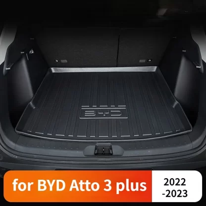 BYD Atto 3 Heavy Duty Automotive Rubber Trunk Floor Mat Cargo Liner