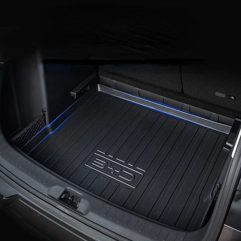 BYD Atto 3 Heavy Duty Automotive Rubber Trunk Floor Mat Cargo Liner - Image 2