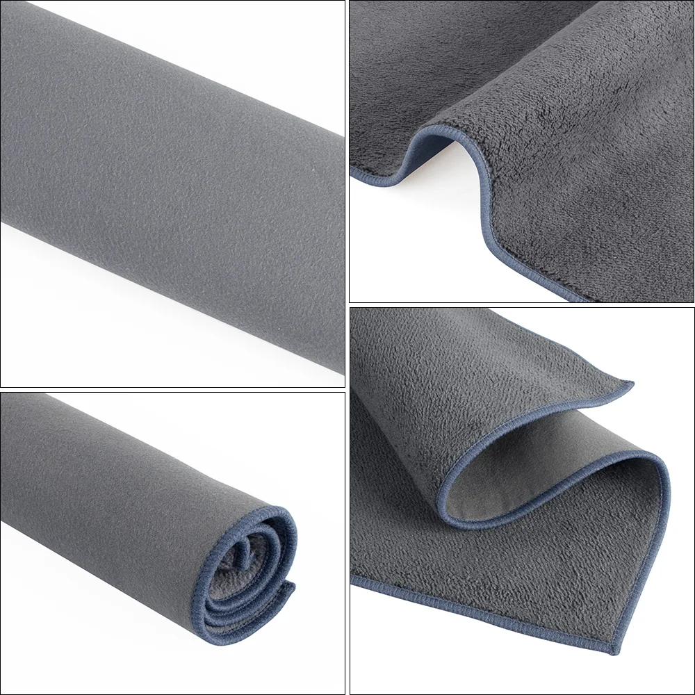 Microfiber Cleaning Cloth Grey Car Washing cloth and Applicator for BYD All Model - Image 4
