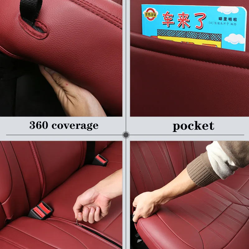 Car Seat Cover Specific Customize Full Covered With Front And Rear Full Set Compatible For BYD ATTO 3 - Image 7
