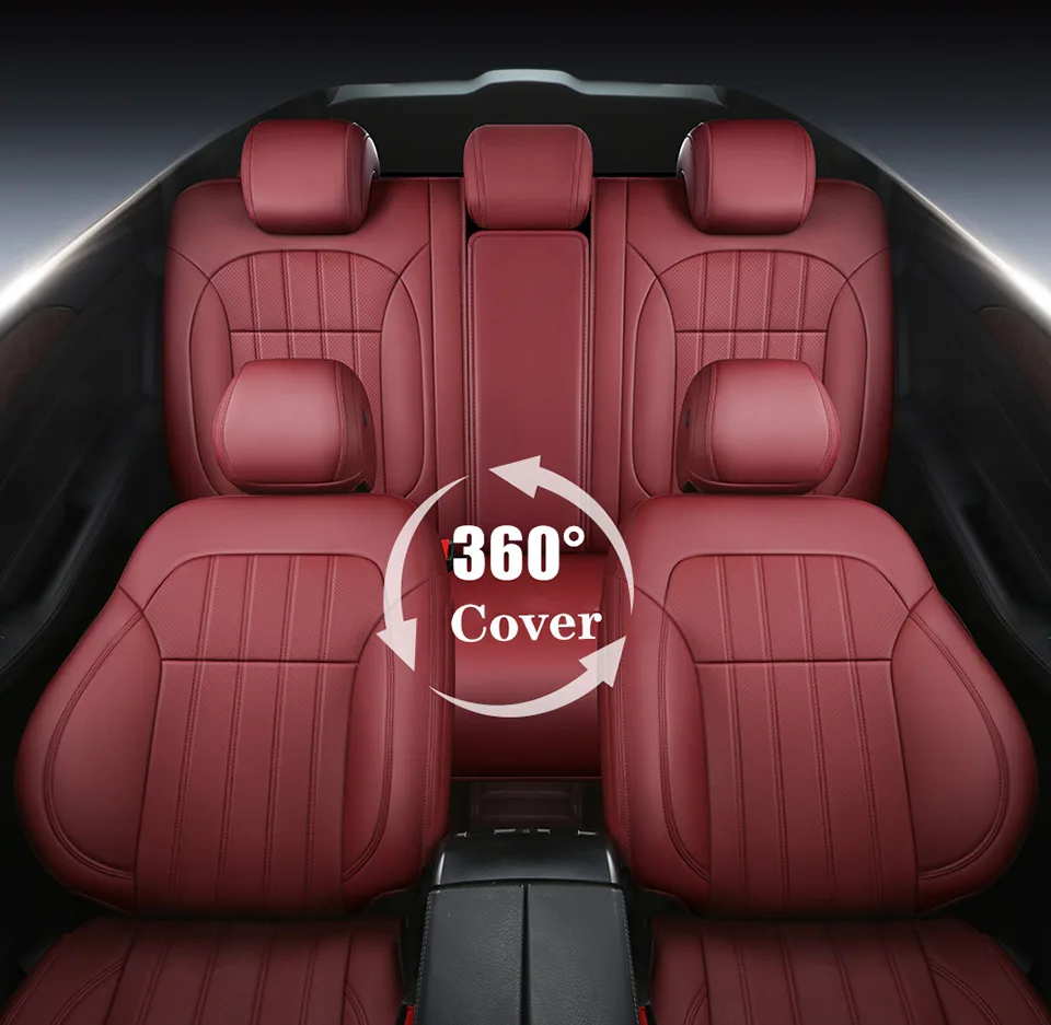 Car Seat Cover Specific Customize Full Covered With Front And Rear Full Set Compatible For BYD ATTO 3 - Image 3