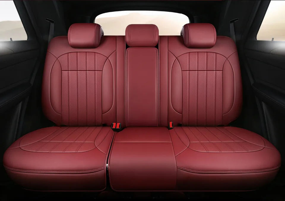 Car Seat Cover Specific Customize Full Covered With Front And Rear Full Set Compatible For BYD ATTO 3 - Image 4