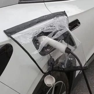 Outdoor EV Charger Cover Magnetic Car Charging Port Rainproof Cover for BYD Atto3