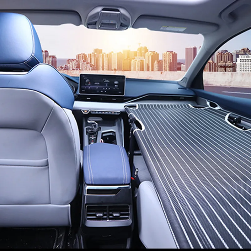 Car Travel Bed Car Modified Bed Non-Inflatable Cushion Universal Car Rear Seat Folding Travel Bed - Image 4