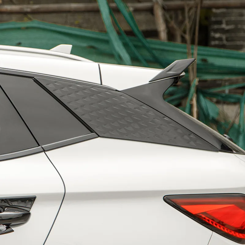 2pcs Rear Wing Side Window Triangle Trim Cover Trim ABS Bright black Atto3 Accessories for BYD Atto 3 - Image 4