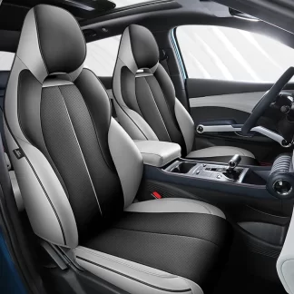 Car Seat Cover Full Set, Bucket Seat Covers for 5 Seats, Nappa Leather Seat Covers for BYD Yuan Plus Atto 3 EV 2022