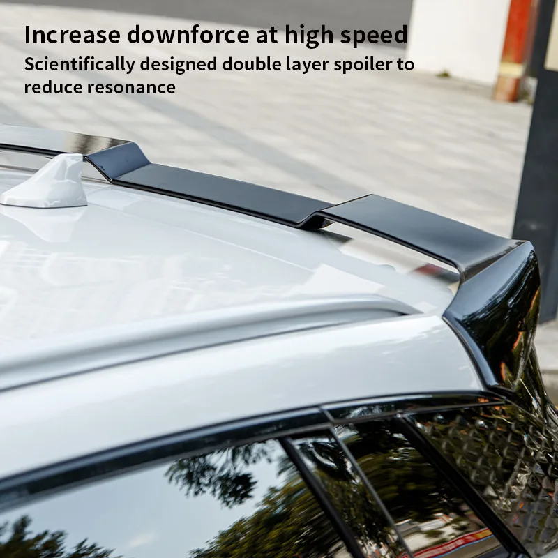 Car Trunk Spoiler Wing Compatible with BYD ATTO 3 GT Wing Rear Trunk Spoiler Gloss Black - Image 4