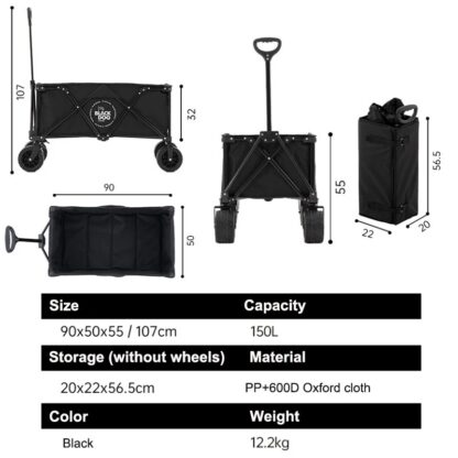 Adventure Wagon Portable Folding Wagon for BYD All Model – Bild 6
