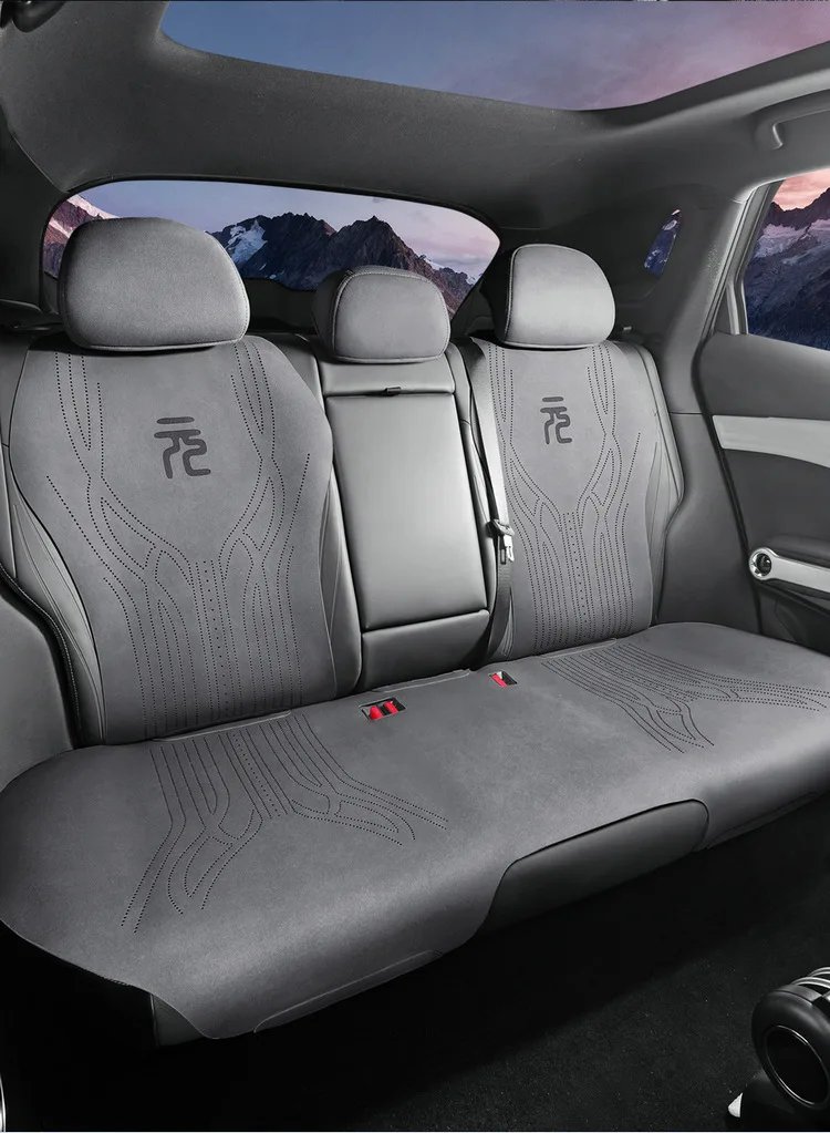 Breathable Suede Car Seat Cover Car Seat Cushion Full Sets for BYD Atto3 - Image 6
