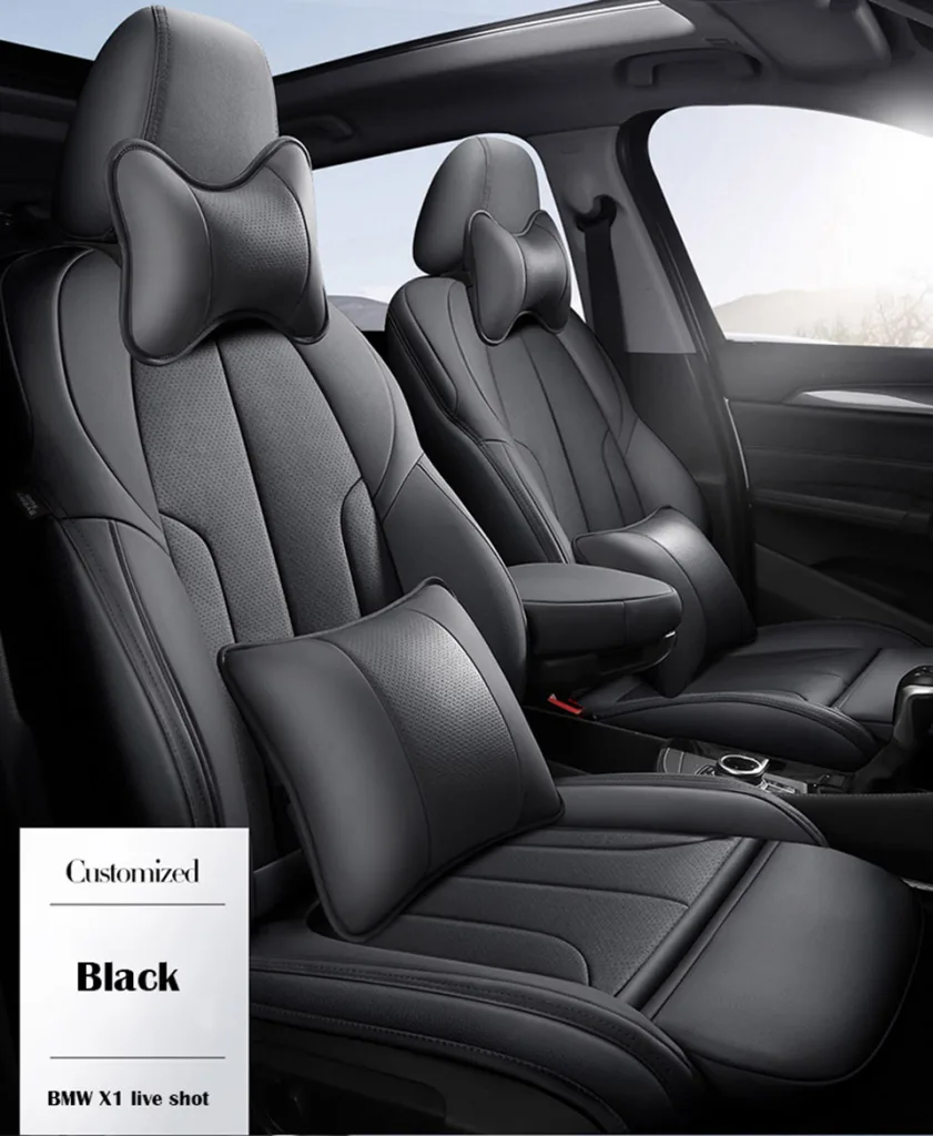 Genuine Leather Car Seat Covers Only For BYD Atto 3 2022 Custom Interior Accessories