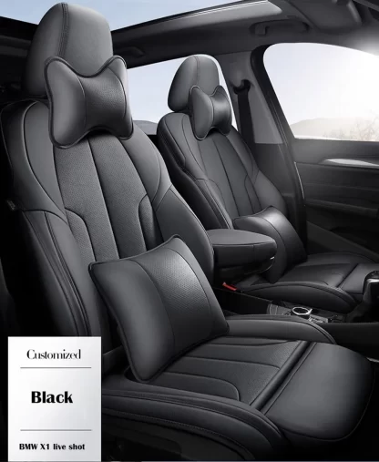 Genuine Leather Car Seat Covers Only For BYD Atto 3 2022 Custom Interior Accessories