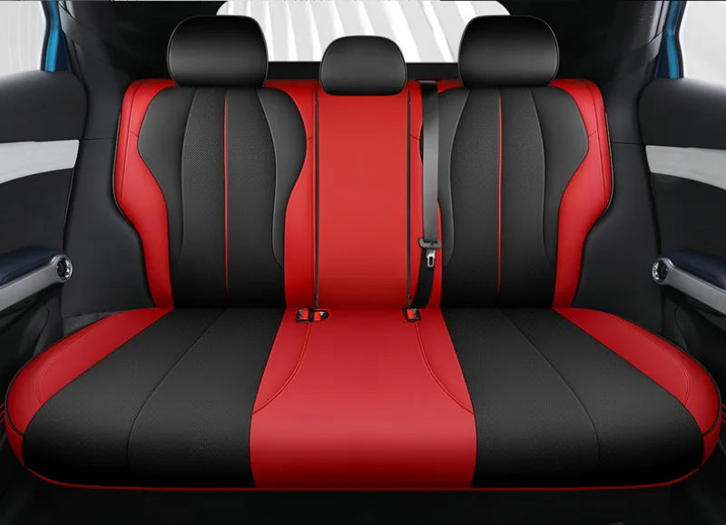 Car Seat Cover Full Set, Bucket Seat Covers for 5 Seats, Nappa Leather Seat Covers for BYD Yuan Plus Atto 3 EV 2022 - Image 4