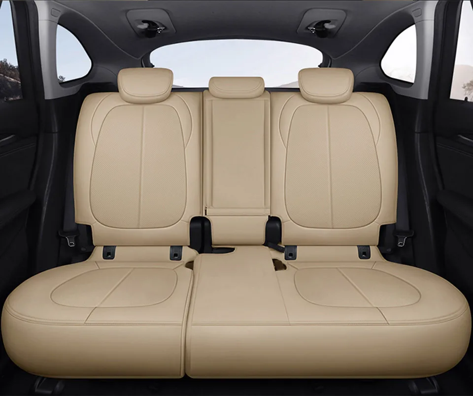 Genuine Leather Car Seat Covers Only For BYD Atto 3 2022 Custom Interior Accessories - Image 6