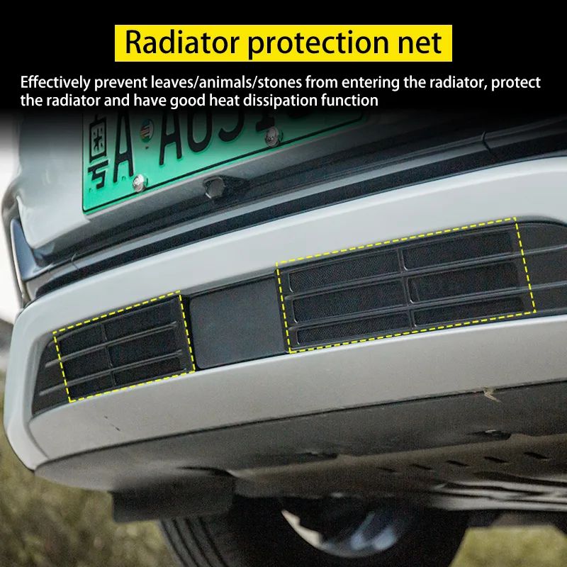 BYD Atto 3 Car Lower Bumper Anti Insect Net Dust Proof Front Mesh Grille Protective Cover - Image 2