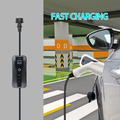 Portable EV Charger, 5M Wallbox 16A 3.6KW Adjustable Current Charger – Bild 6