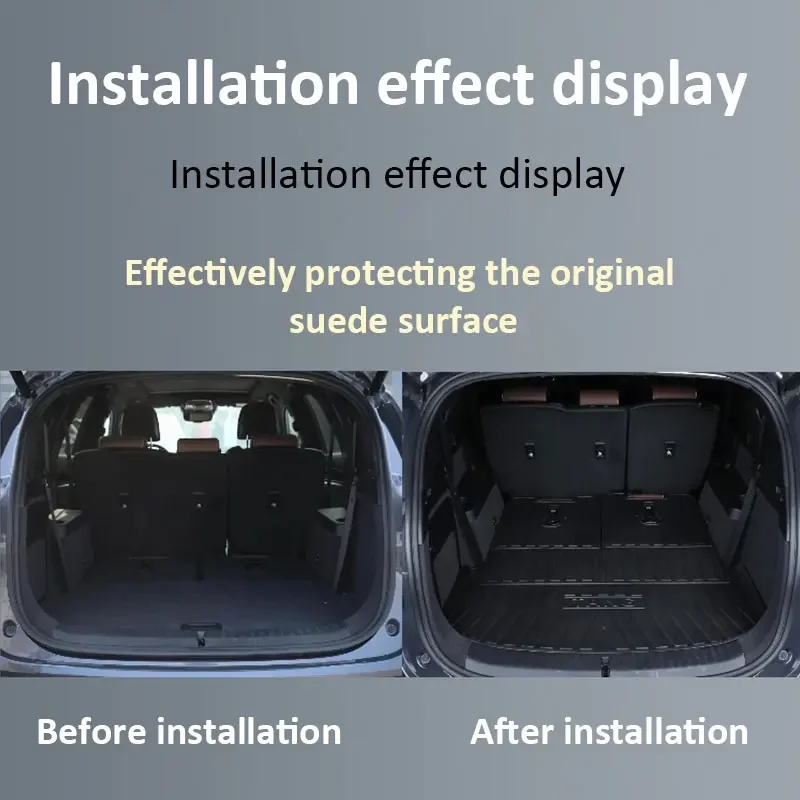 Trunk Mat Rear Storage Floor Tray Liner