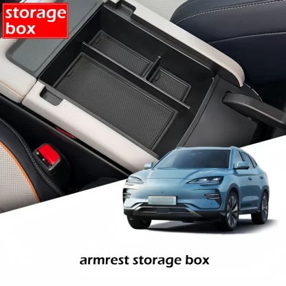 Armrest Storage Box Cup Holder for BYD Seal U Sealion 6 Song Plus Champion Edition 2023 2024 2025 – Bild 3