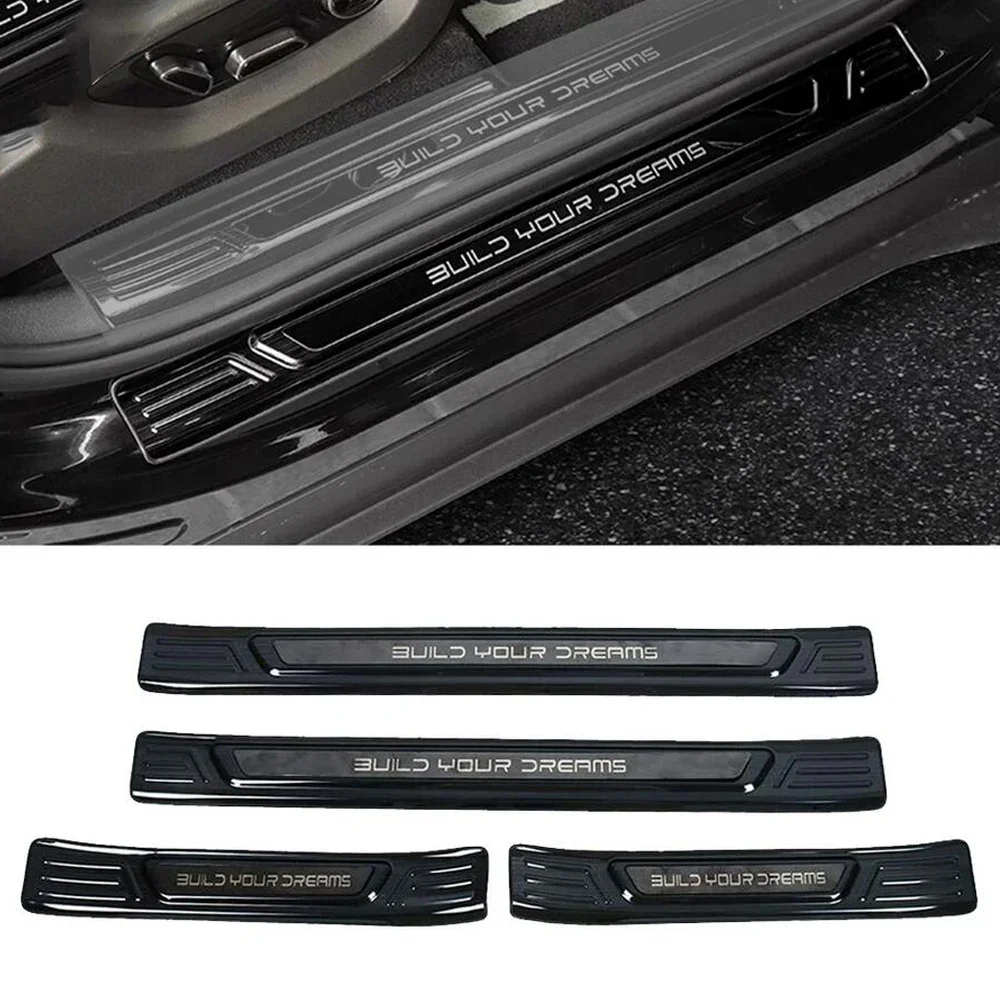 Car Door Sill Scuff Plate Welcome Pedal
