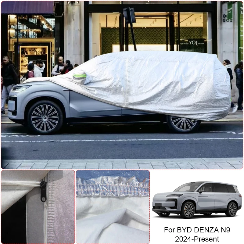 Car Thicken Cover For BYD DENZA B5 B8 B9 D9 N7 N9 SUPER 3 Z9 Z9GT YANGWANG U7 U8 2023-2025
