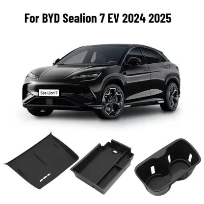 BYD Sealion 7 EV 2024 2025 Armrest Storage Box