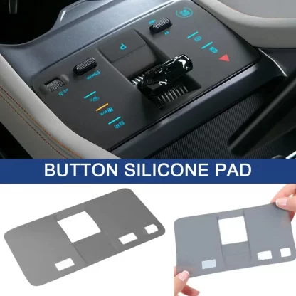 Car Central Control Button Protective Cove