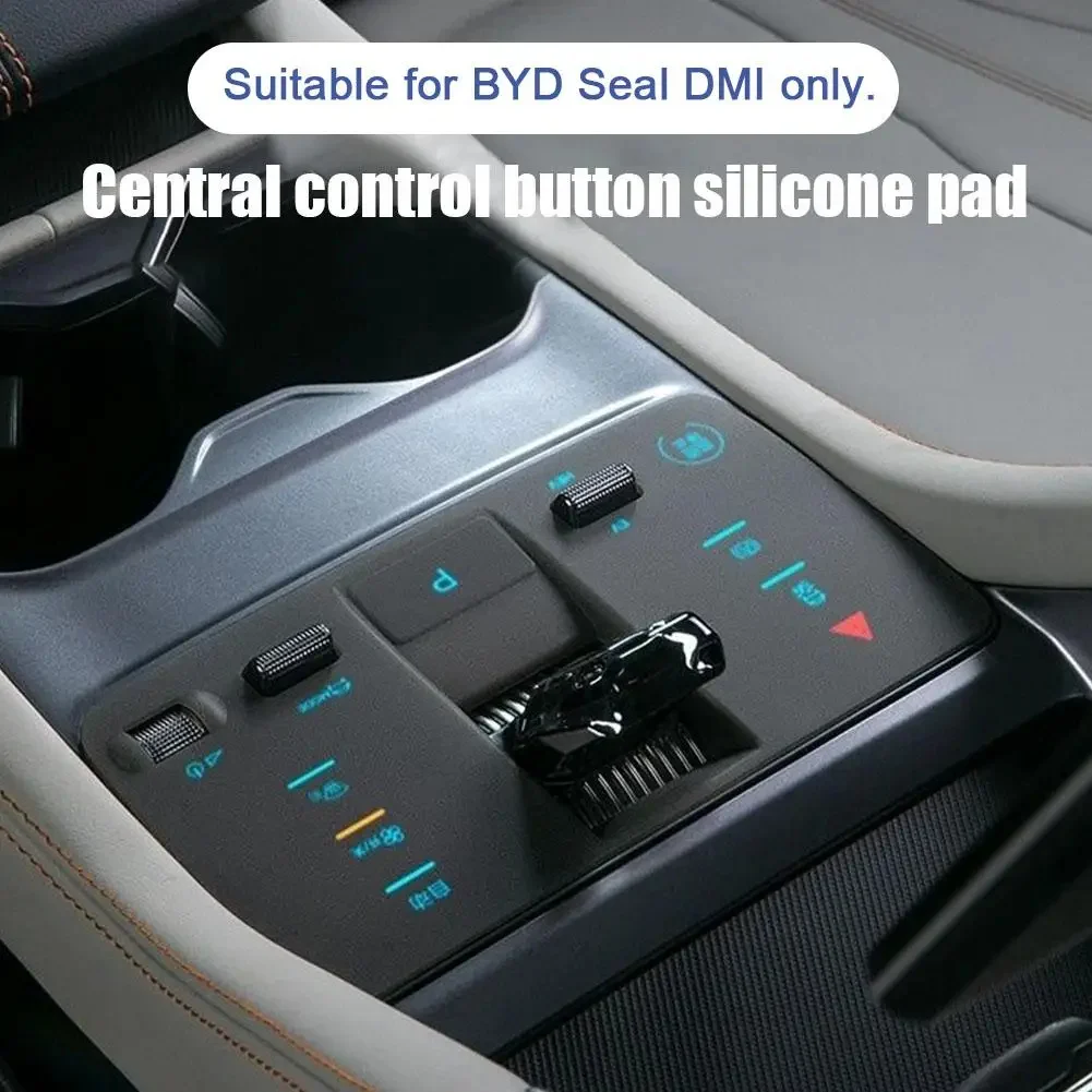 Car Central Control Button Protective Cove