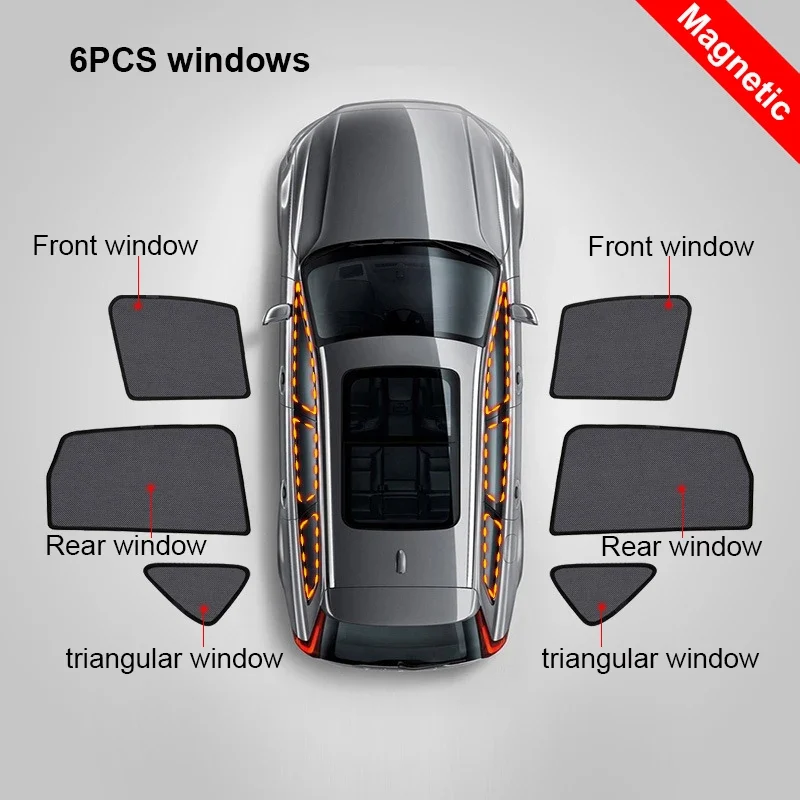 BYD Sealion 7 2024 2025 Car Window SunShade